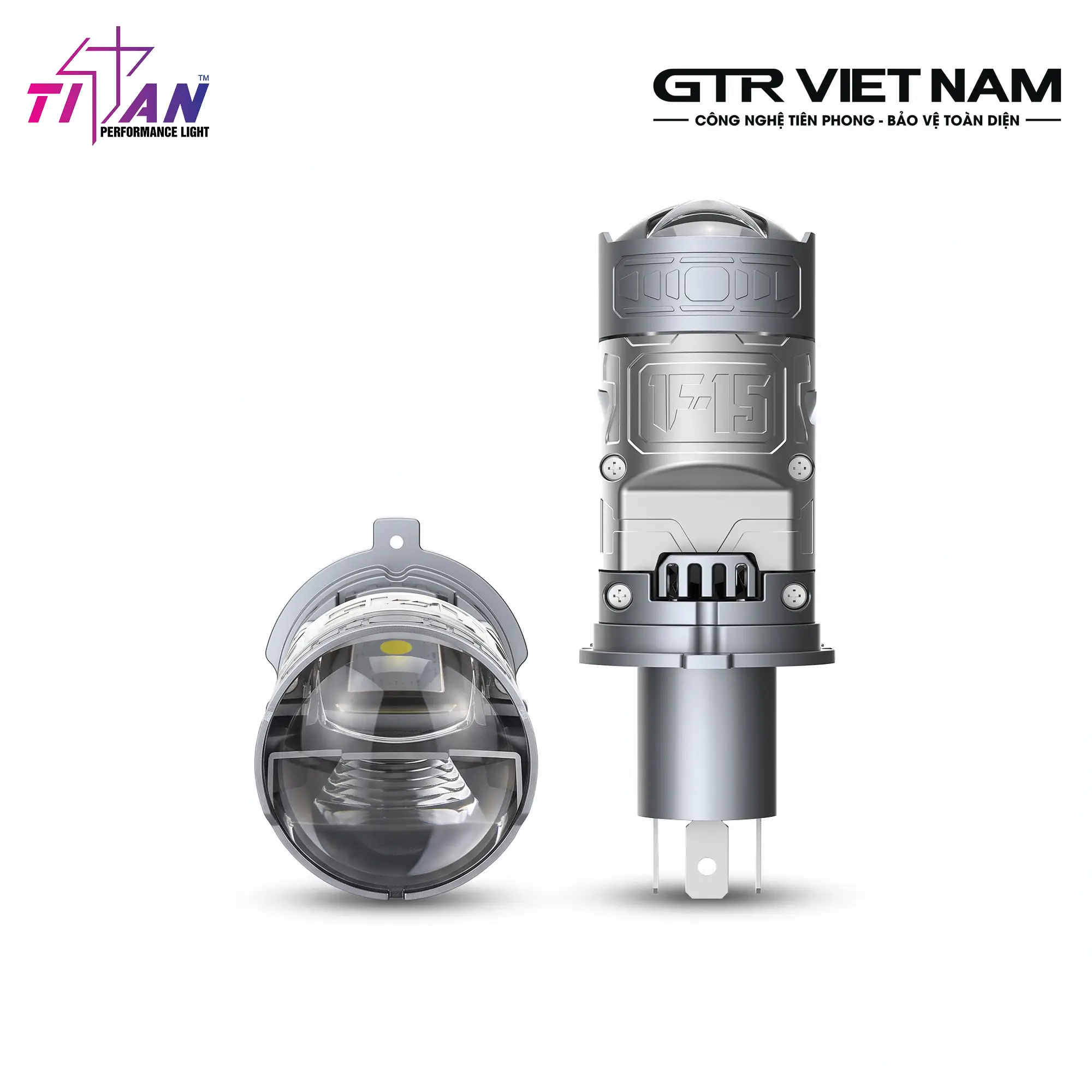 Bi LED Mini Titan Moto F-15 V2